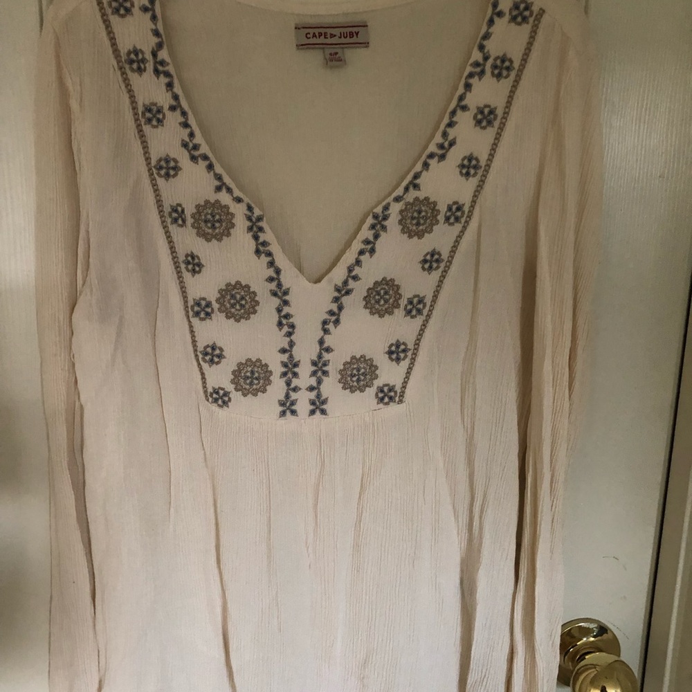 Off white blouse